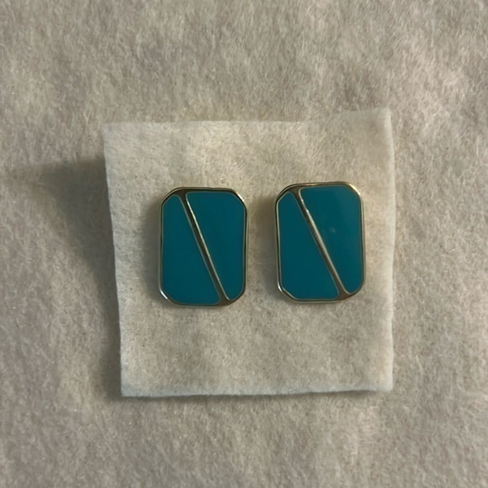 1980s earrings, pierced, EUC.